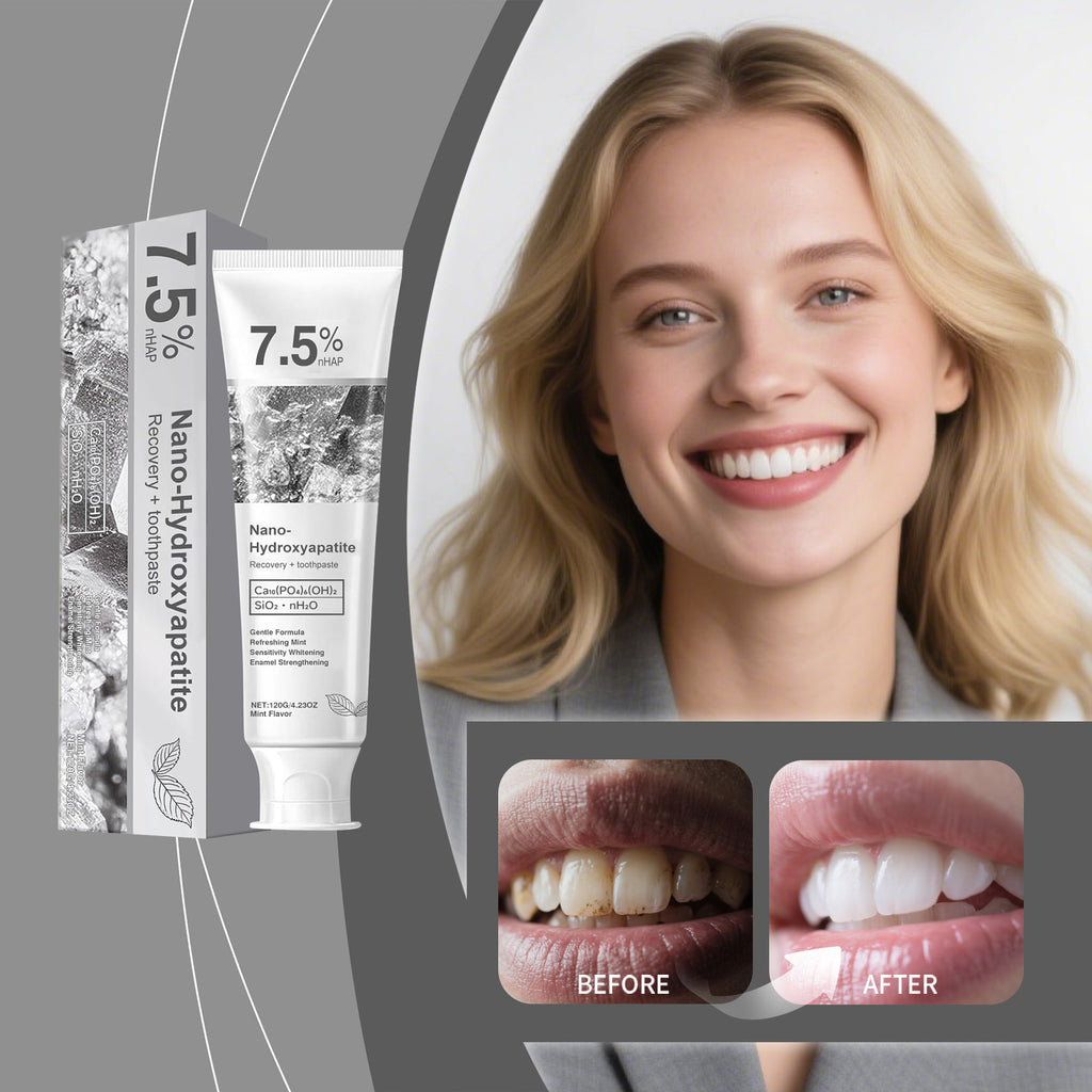 Taie blanche brillante Enlever le dentifrice 120g-box