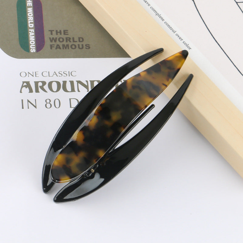Personality Temperament Acetate Patch Hairstyle