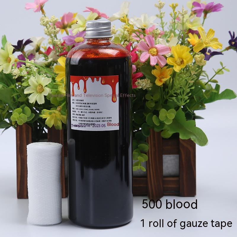 Décoration d'Halloween Plasma faux sang Capsule de simulation Props