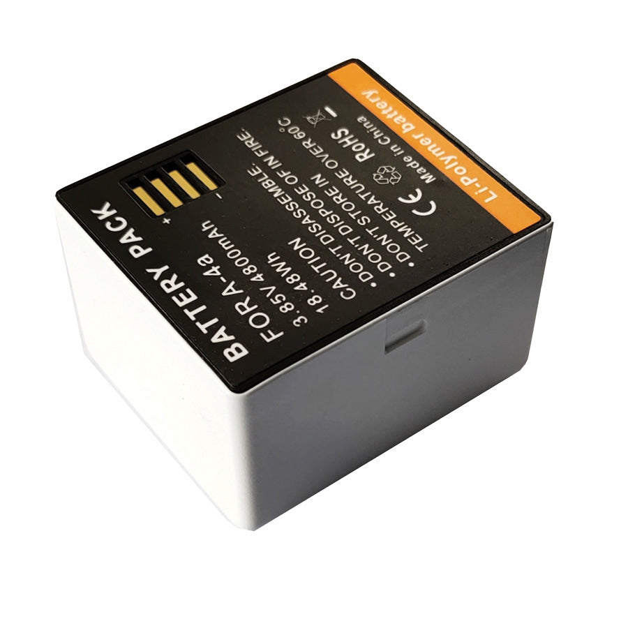 Capacité de la batterie de la caméra de recyclage 4800
