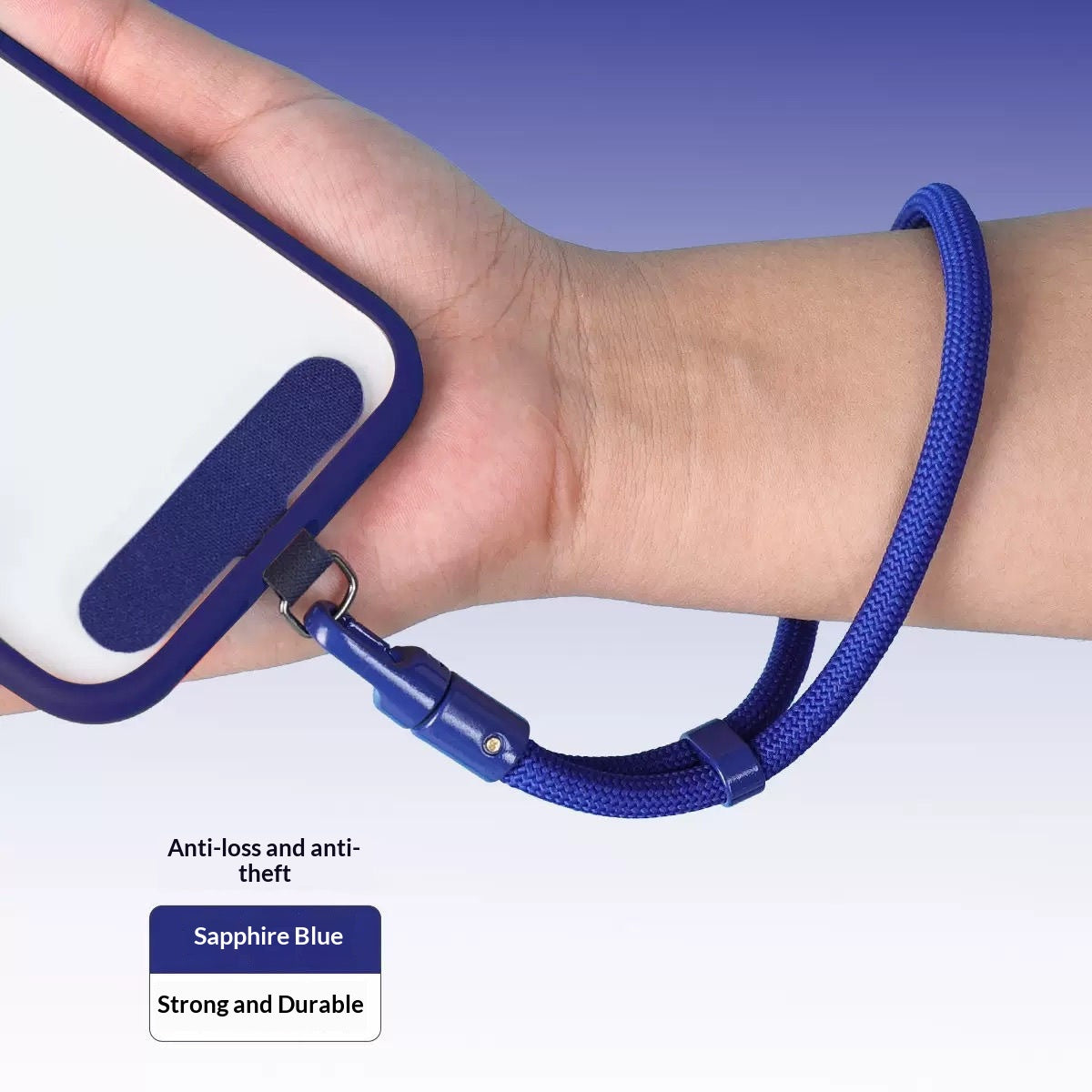 Clip rotatif portable réglable Wrist Lanyard