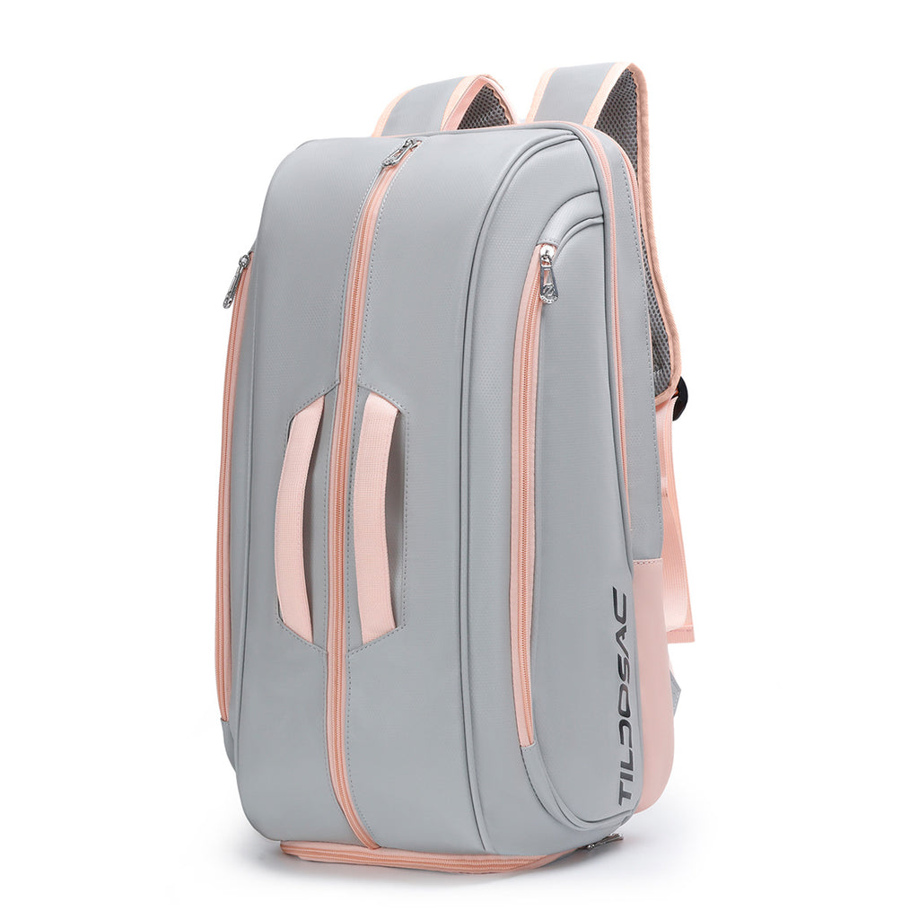 Sac de tennis multifonctionnel avec compartiment de chaussures Grande capacité
