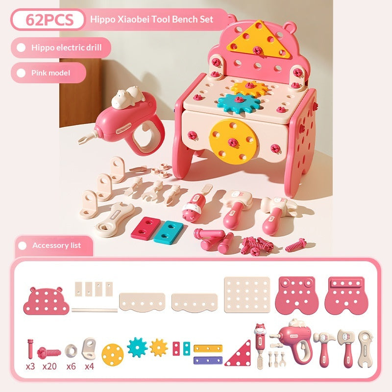 Jeu de jouets Hippopotamus Baby Toolbox