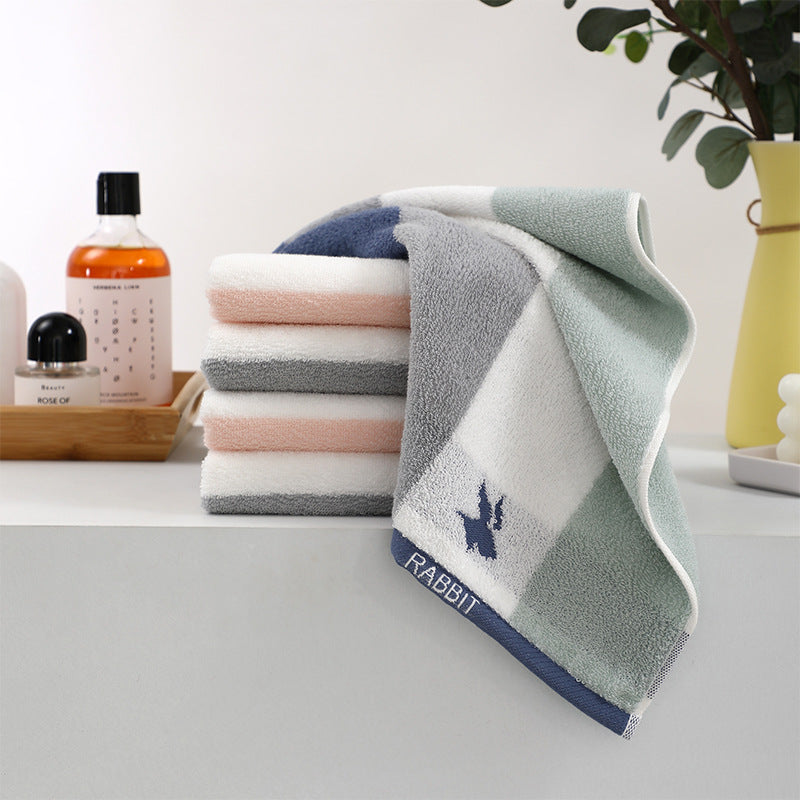 Soft jacquard face towel for home and daily use