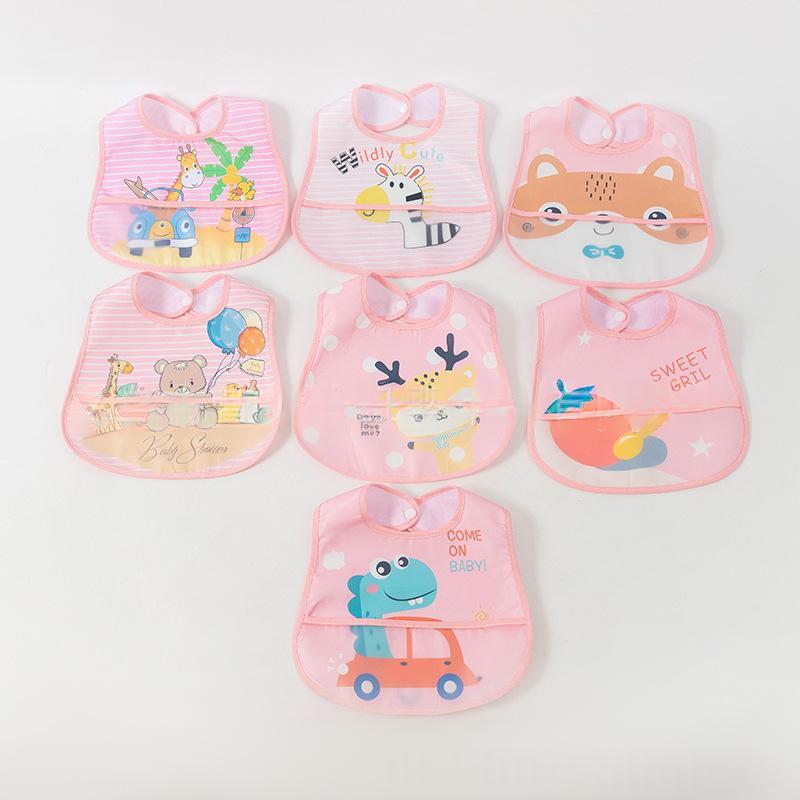 Bibs pour enfants Sans manches Veste de style Back-to-front Garment