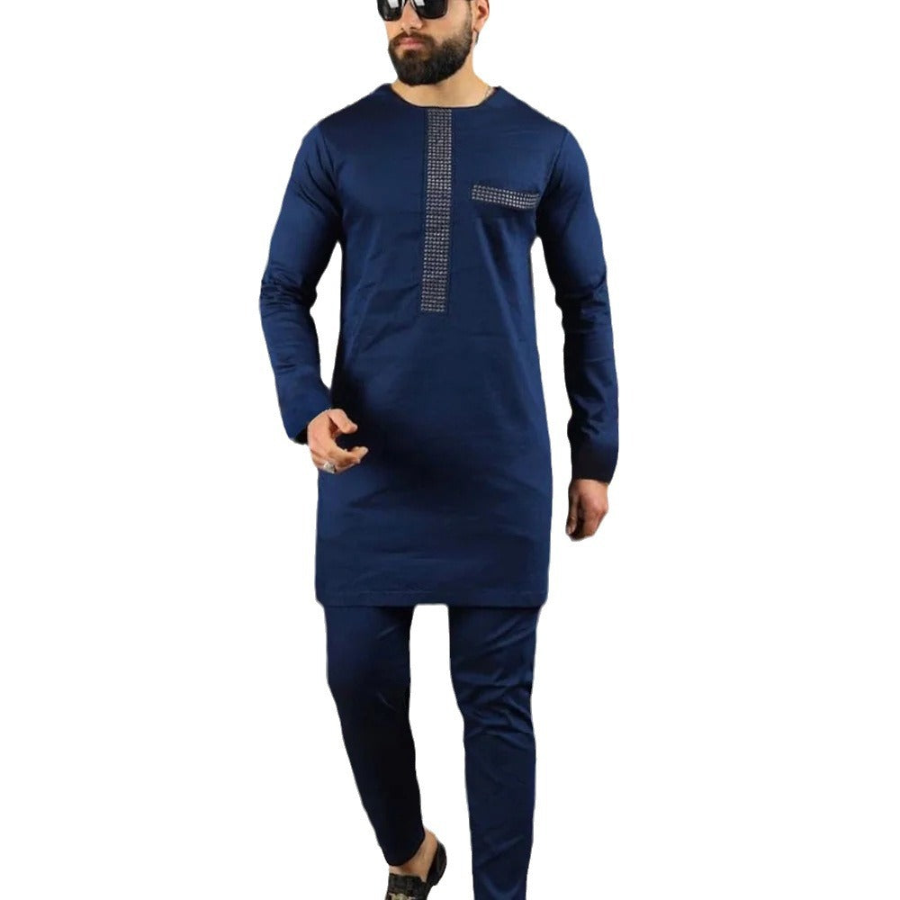 Men's African Ethnic Style Casual Suit