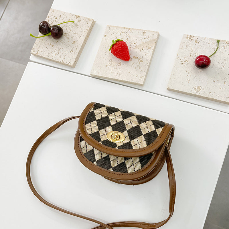 Sacs pour enfants Checkerboard Stylish Bonne texture