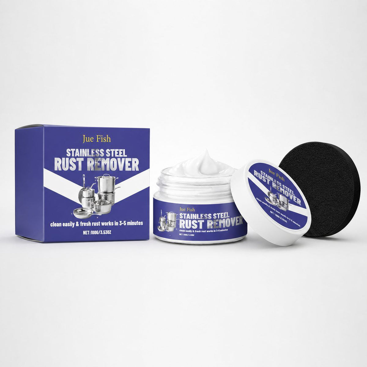 Kit de démonteur de rouille en acier inoxydable JUE FISH