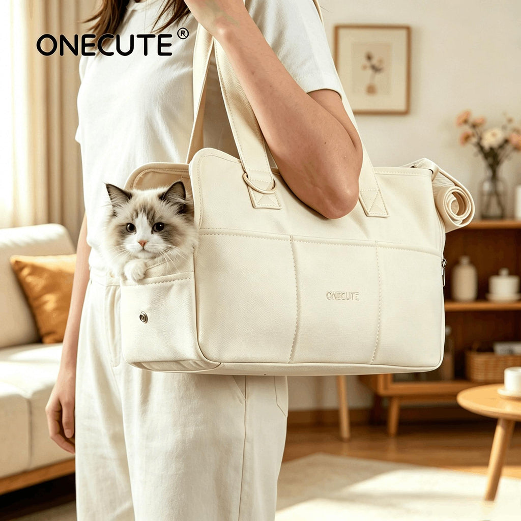Breathable and Lightweight Cat and Puppy Carrier Bag