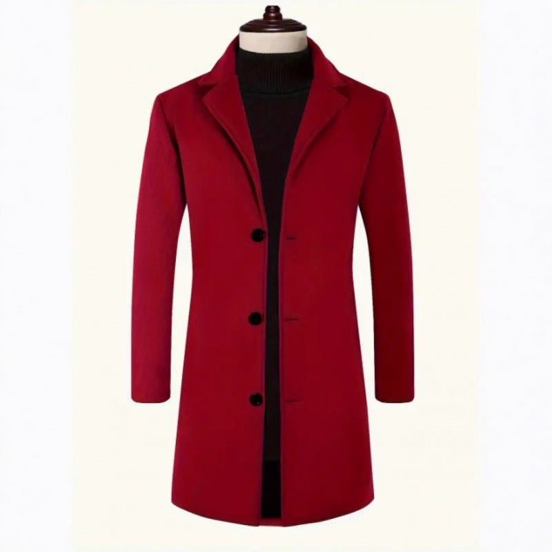 Men's Loose and Confortable Trench Coat