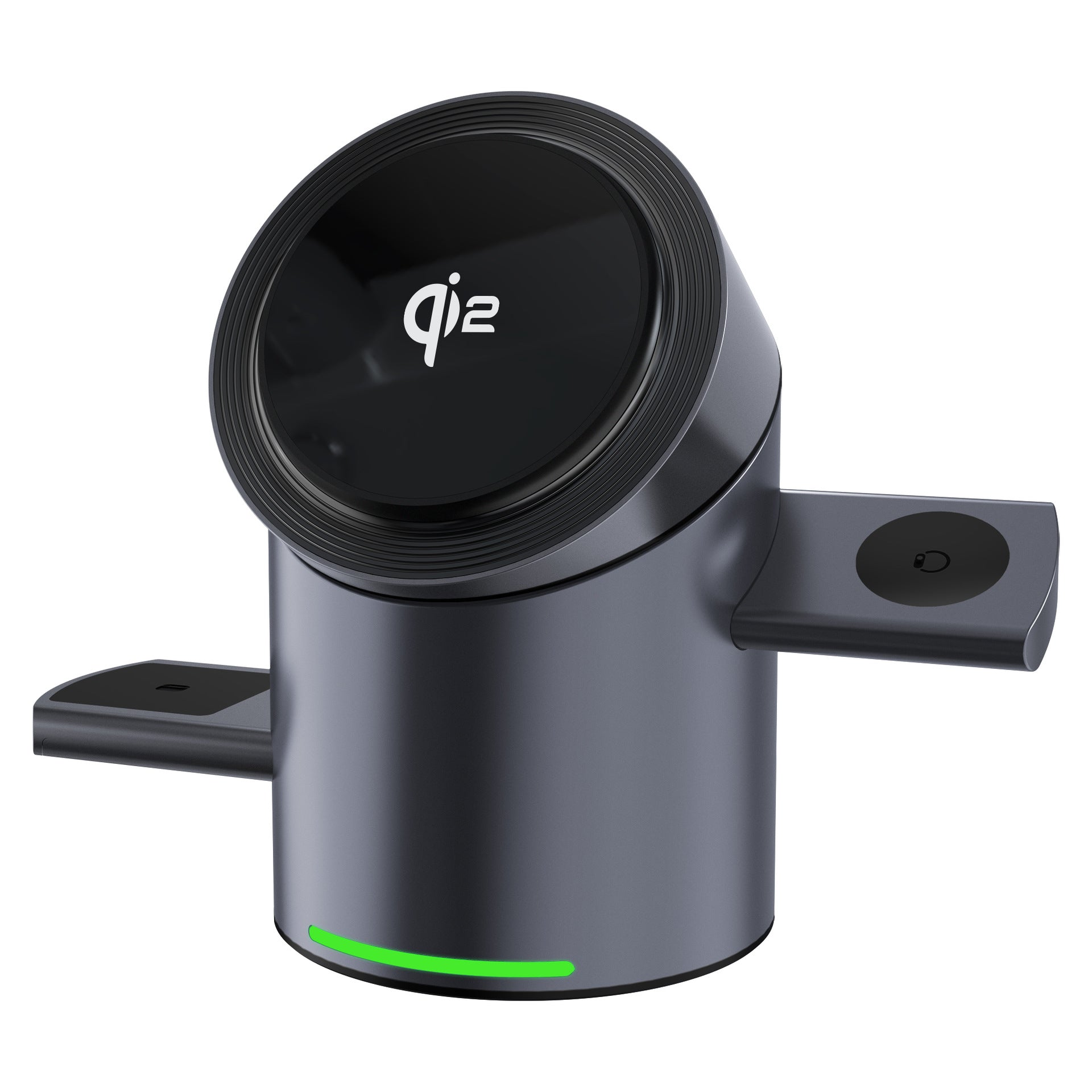 Touche de chargeur sans fil magnétique trois en un
