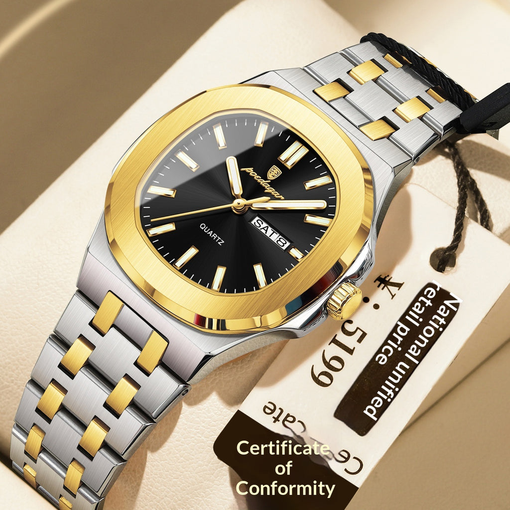Montre ultra-mince avec étanche Et caractéristiques lumineuses