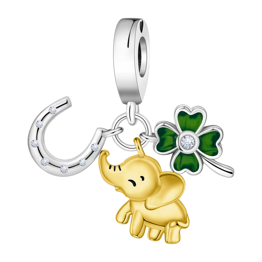 Mignon éléphant bricolage bracelet perles