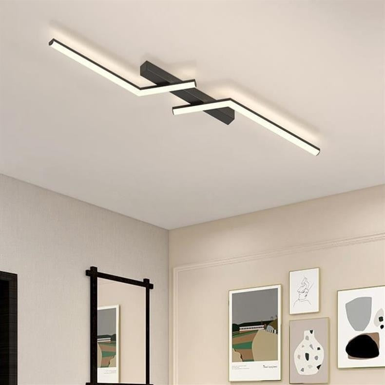 Nordic plafond lumière de luxe Cloakroom allée simple moderne couloir chambre créative