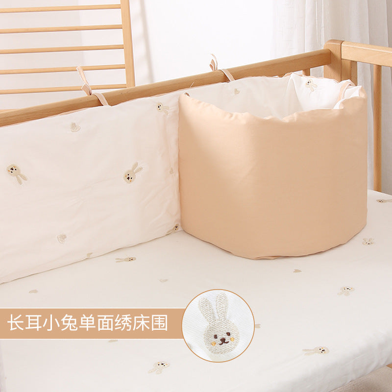 Lit de berceau Circonférence Soft Bag Lit bébé anti-collision amovible et lavable