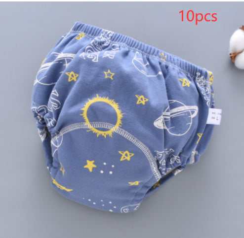 Pantalons d'entraînement pour bébés Lavable Couverture de couche de gaze 6 couches