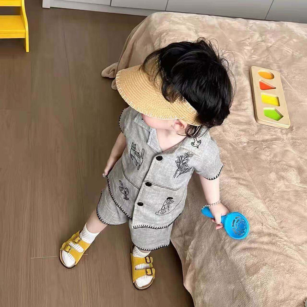 L'été L'été L'été L'été à la mode L'été sans manches sans manches Vest Baby Short tout-match
