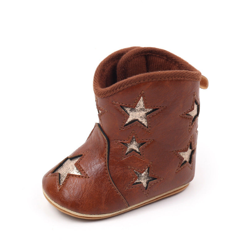 Chaussures pour bébés Thermique Souple Soled Non-slip