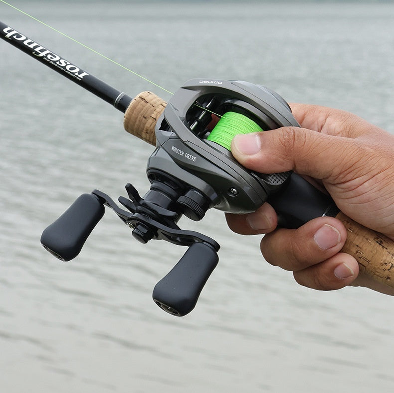 Micro Droplet Roue Dual Brake Ligne de Pêche Roue