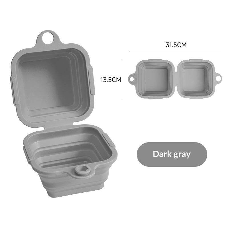Bols d'alimentation portatifs à double chien