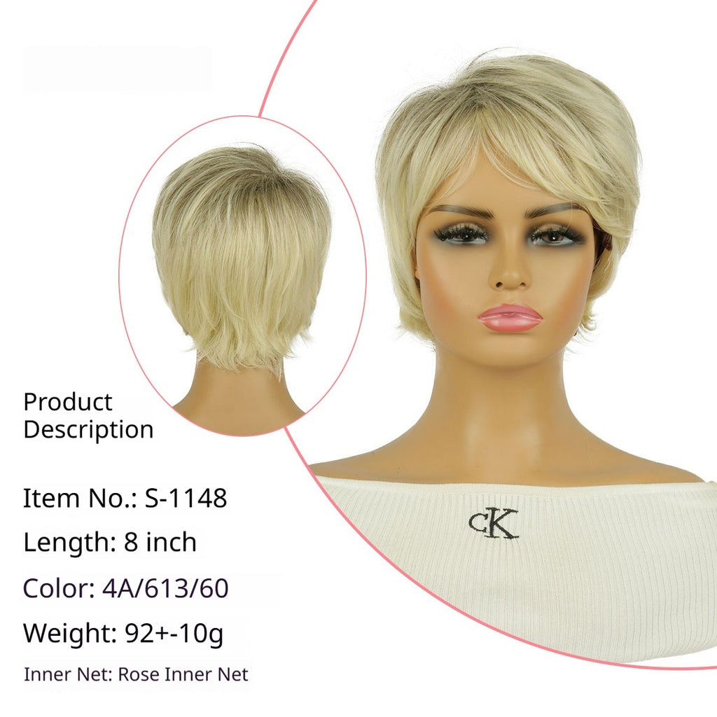 Woman of Color Graduated Bob Wig Full Head