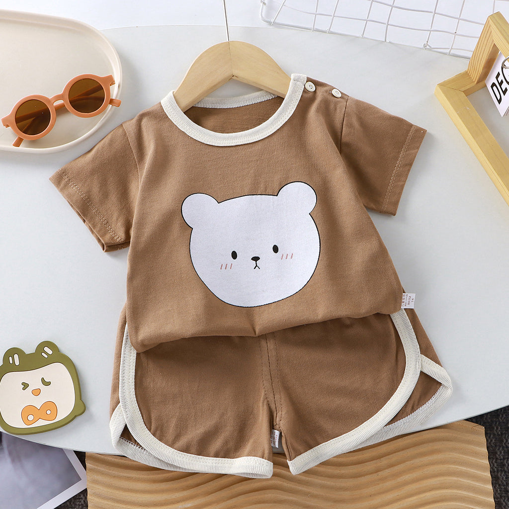 Ensemble T-shirt d'été bébé T-shirt à deux pièces pour enfants