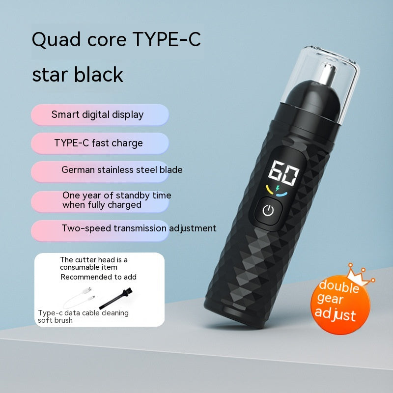 Nettoyage du nez rechargeable pour hommes