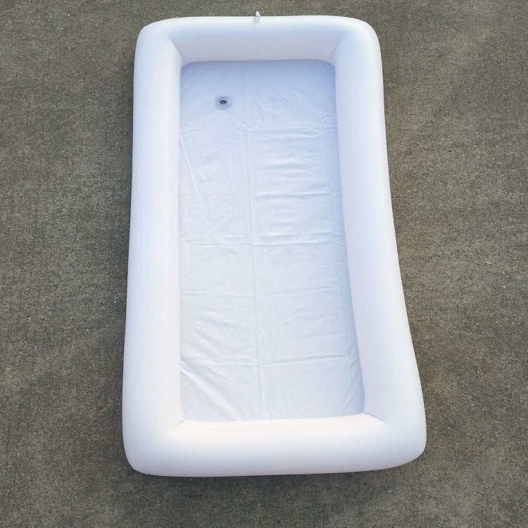 Réservoir à glace rectangulaire en PVC