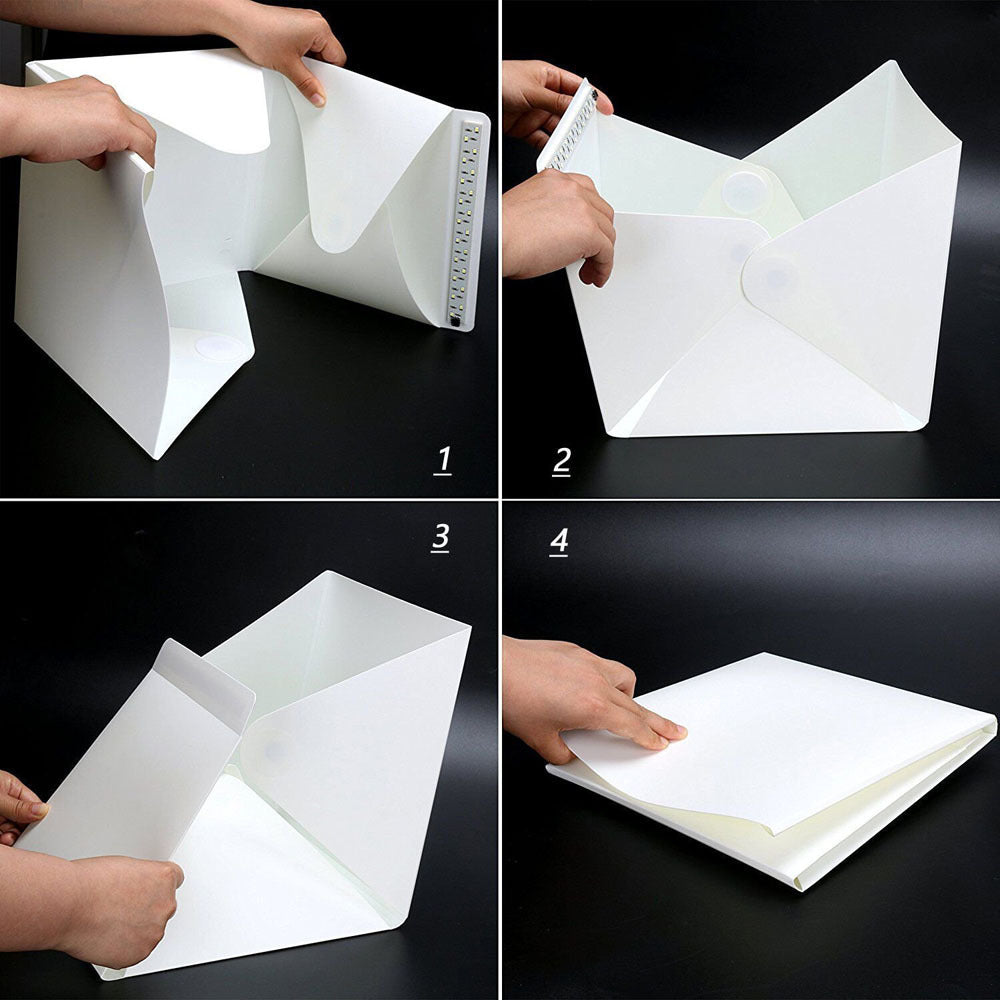 20cm pliant studio Photo professionnelle simple LED petite boîte à lumière
