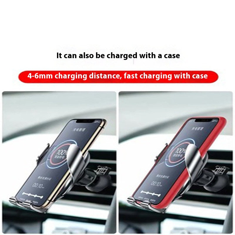 Support de téléphone de voiture en plastique simple et portable