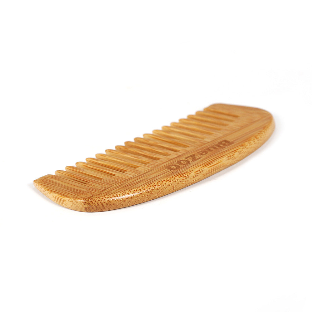 Peigne de massage en bois de bambou naturel Peigne homme antistatique Peigne 12x5.2cm Femmes Cheveux Sty
