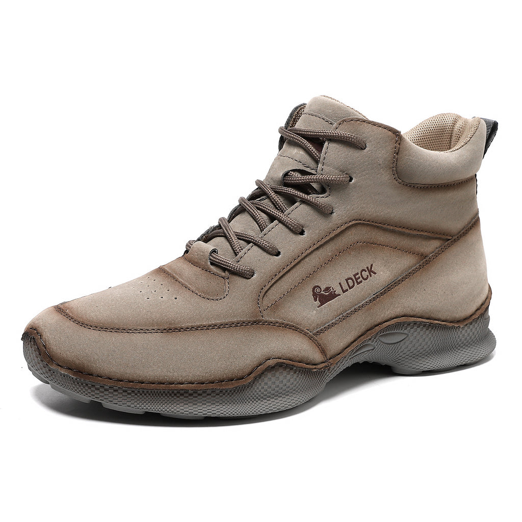 Chaussures décontractées à lacets plats pour hommes