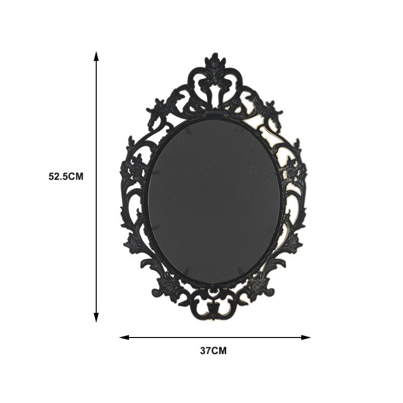 Miroir rétro décoration ovale classique