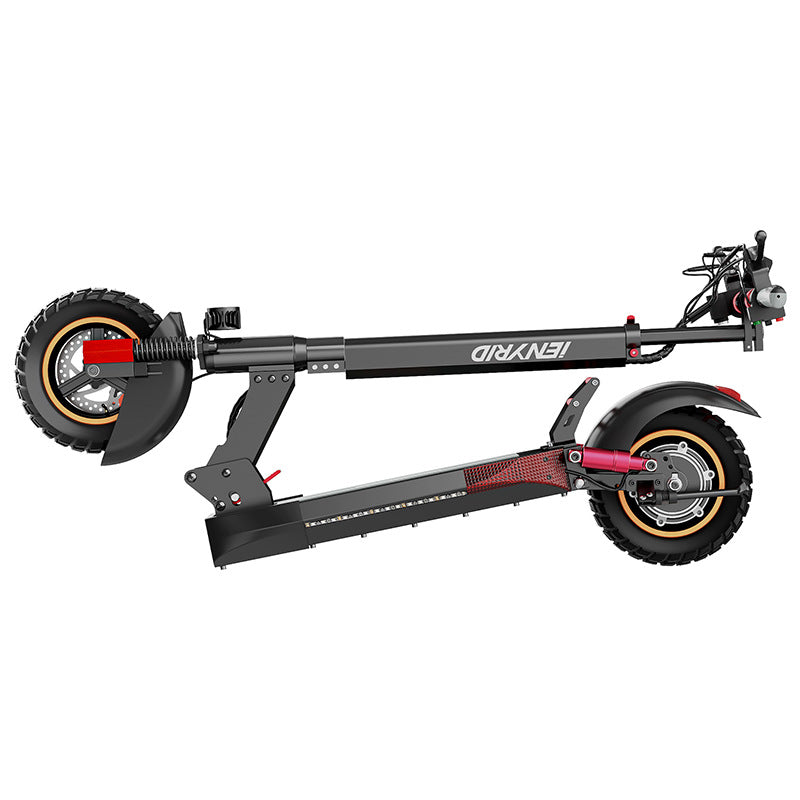 Double amortisseur Scooter Scooter Portable Pliage