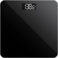 Échelles de salle de bain numérique 180KG Poids du corps Échelle de pesée LCD Électronique Noir