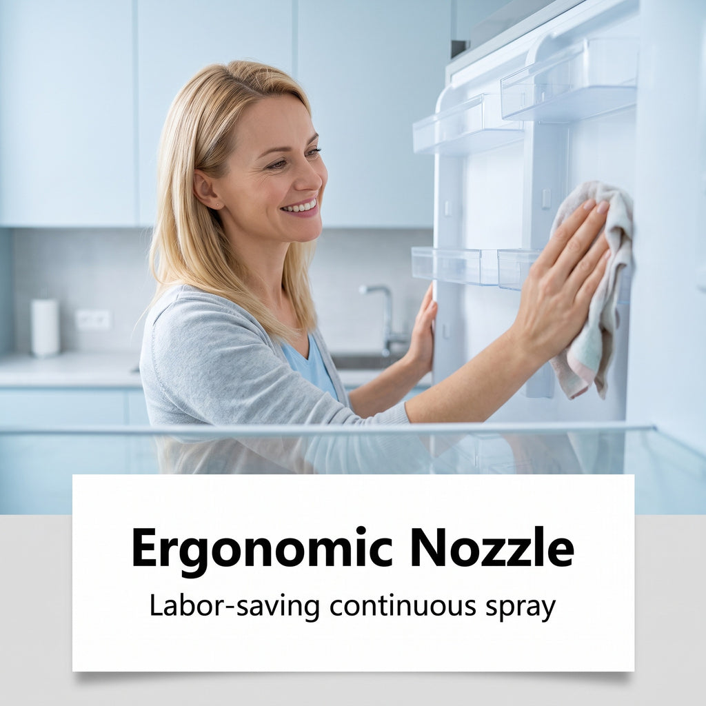 Spray de soin pratique doux pour le nettoyage des réfrigérateurs ménagers