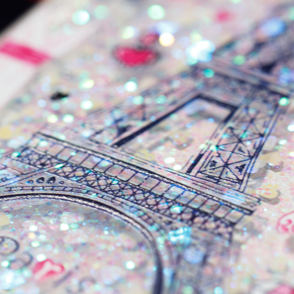 Coque souple transparente pour paillettes et TPU