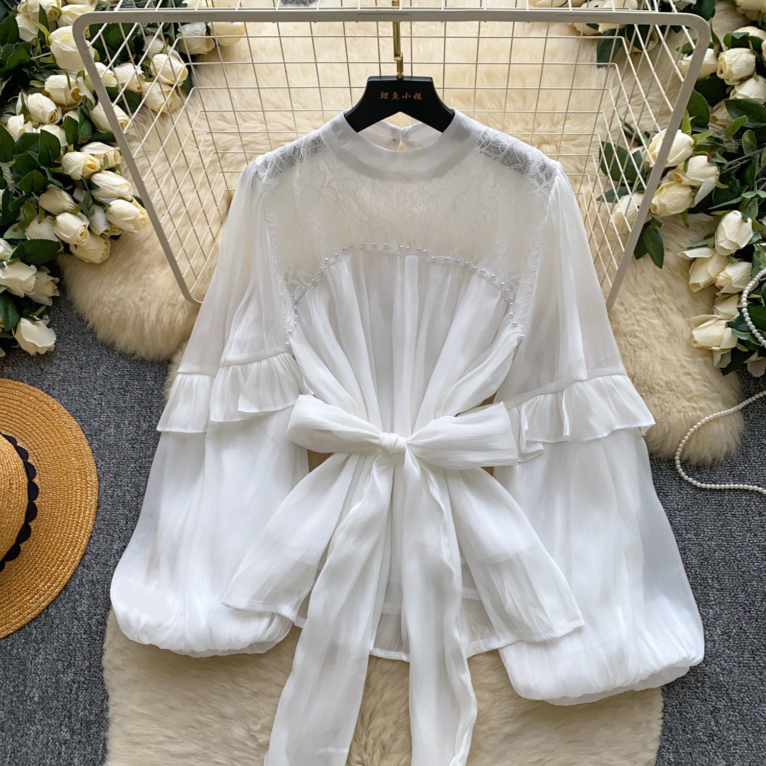 Chemise à manches longues pour femmes