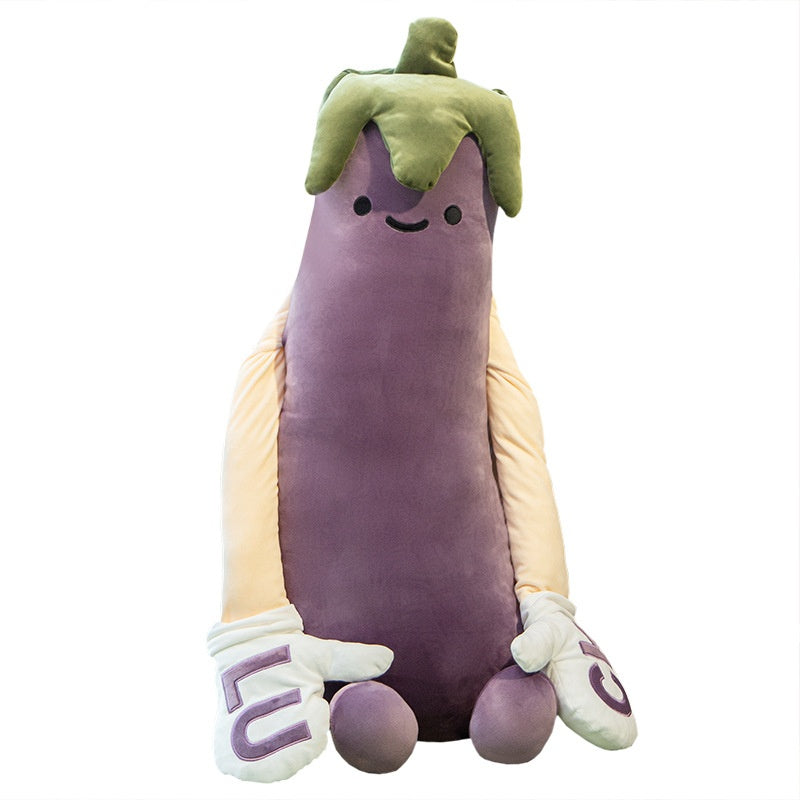 Aubergine Roi Sleep-Talking Plongée Oreiller Doll pour les filles à coucher avec