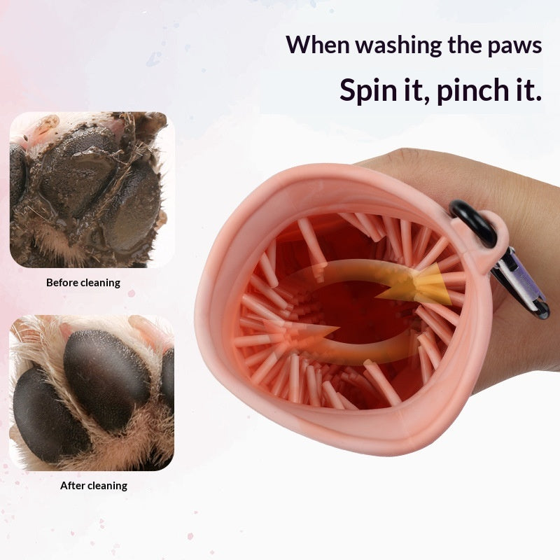 Coupe de lavage des pieds pour chat et chien