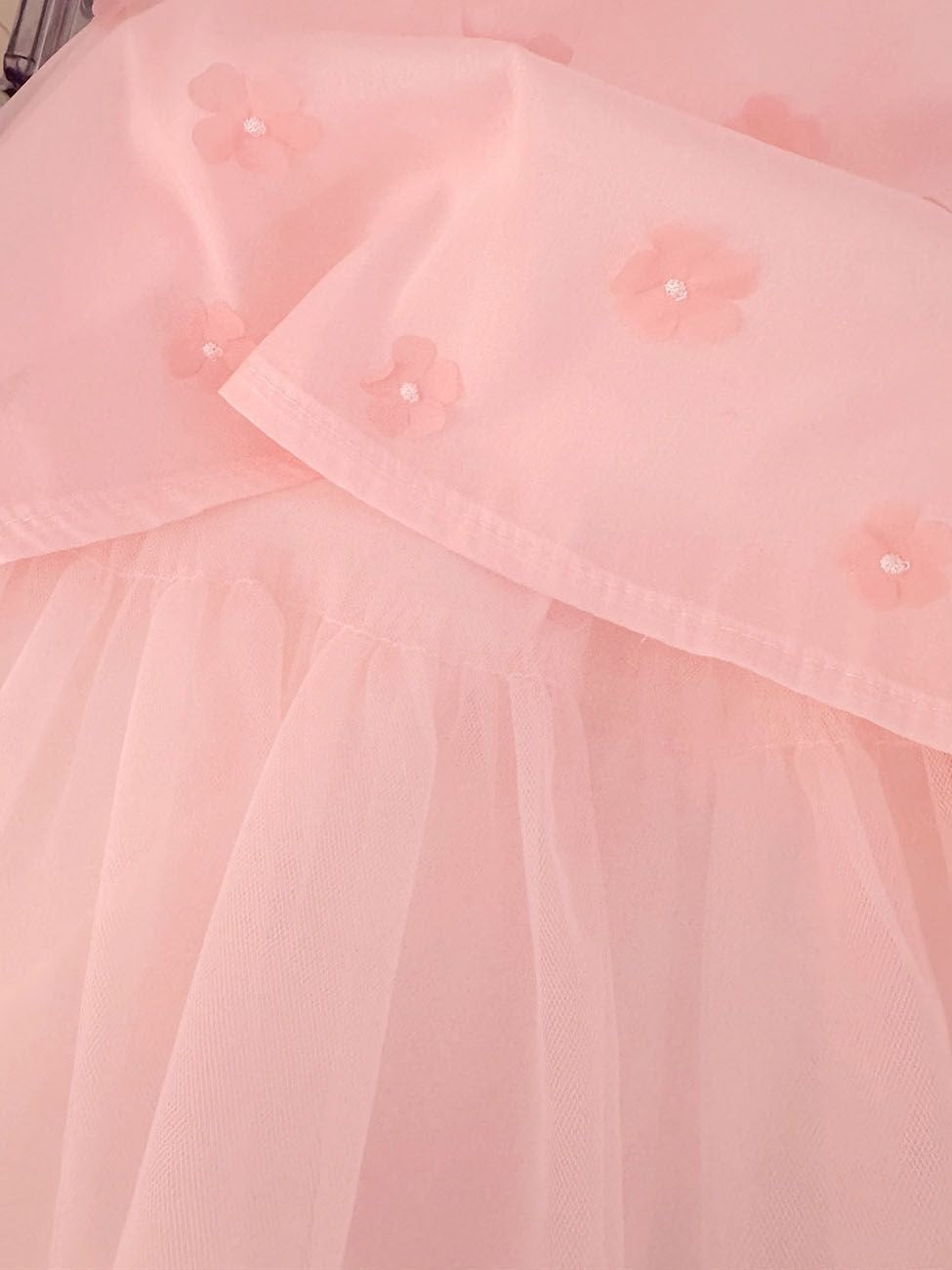 Robe de princesse de style occidental floral pour les petites filles
