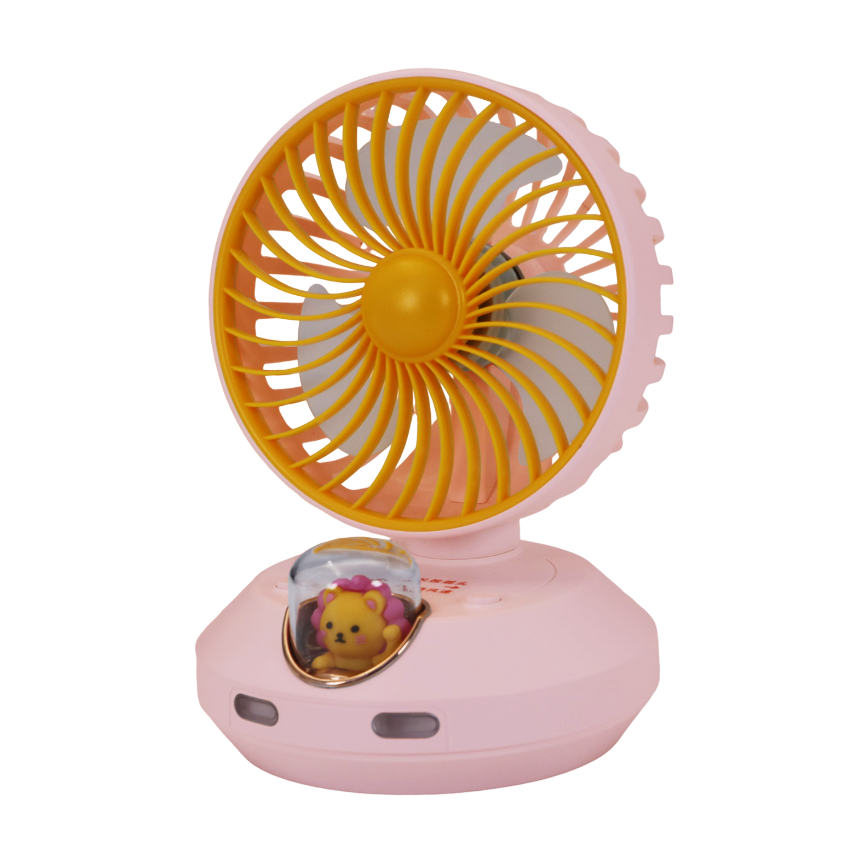Ventilateur de tête de tremblement P Encre Li-on rechargeable