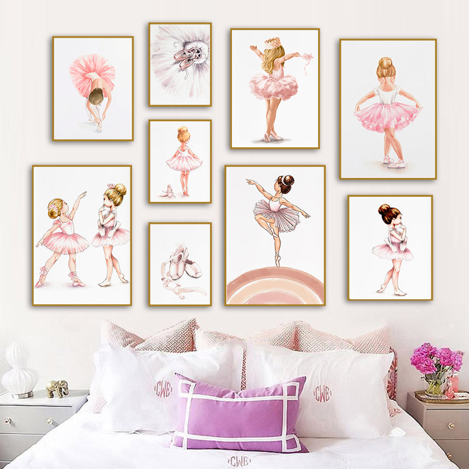 Peinture sur toile d'art Posters pour la décoration de la chambre des enfants