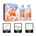 Dowmoo Cristal Ab Colle de résine bricolage artisanale haute transparence colle de cristal Quick-Dryi