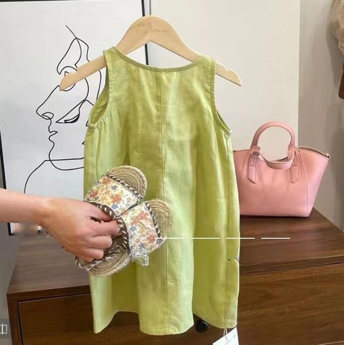 Robe de veste de mode estivale à finition douce pour les filles
