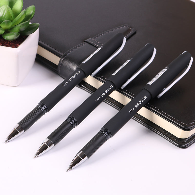 Stylo en carbone neutre signé entreprise givre