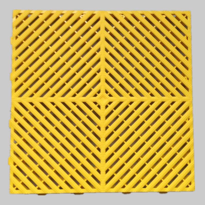 Salle de lavage de voiture en plastique Grille mosaïque