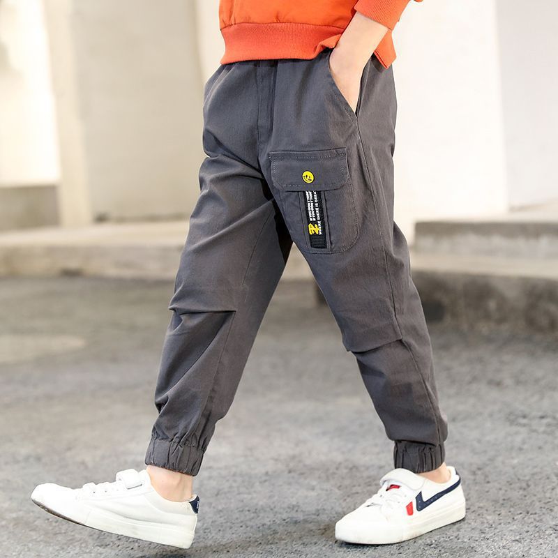 Pantalons occasionnels pour garçons Printemps et corps de décoration d'automne