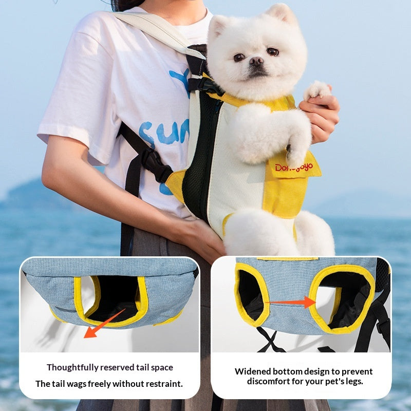 Sac à dos portable pour les sorties pour animaux de compagnie