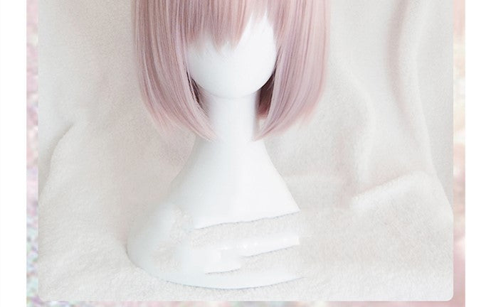 Fate Grand Ordre bouclier fille école fille cosplay perruque